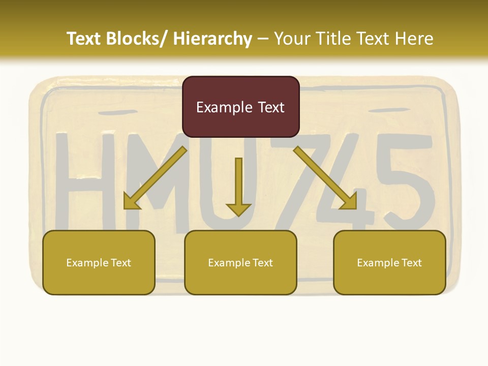 Plates Concept Number PowerPoint Template