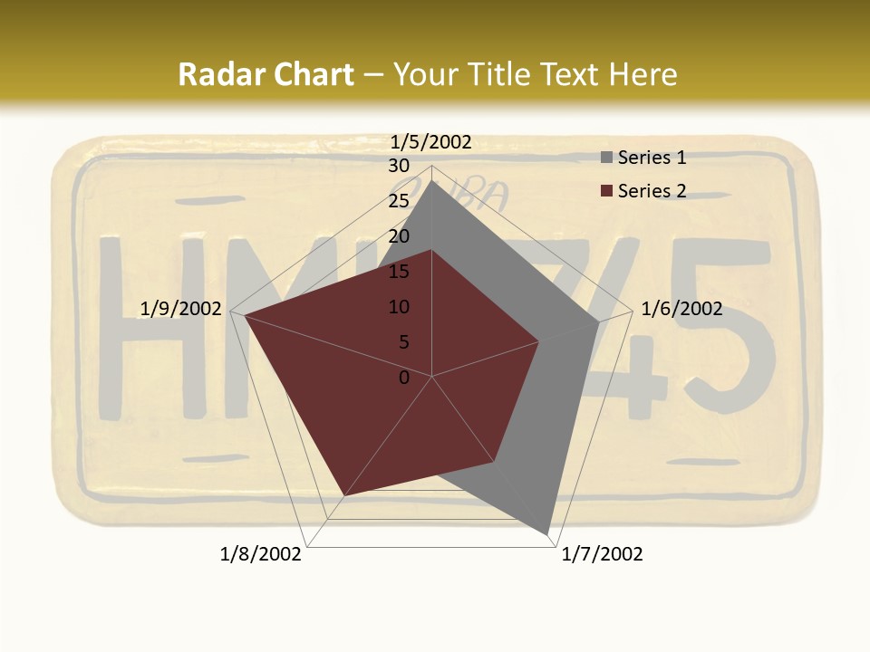 Plates Concept Number PowerPoint Template