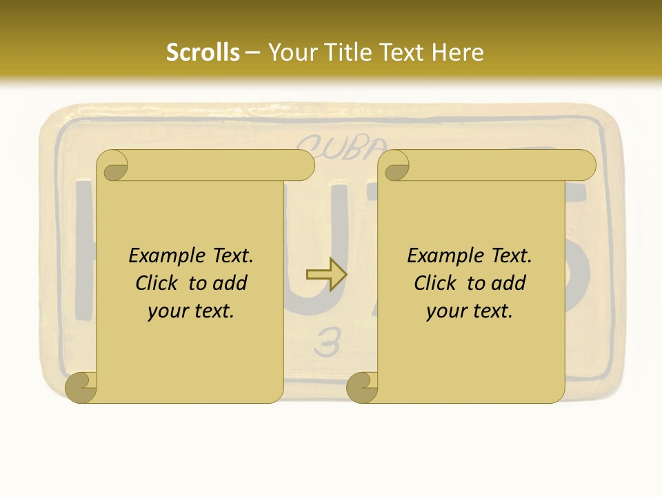 Plates Concept Number PowerPoint Template