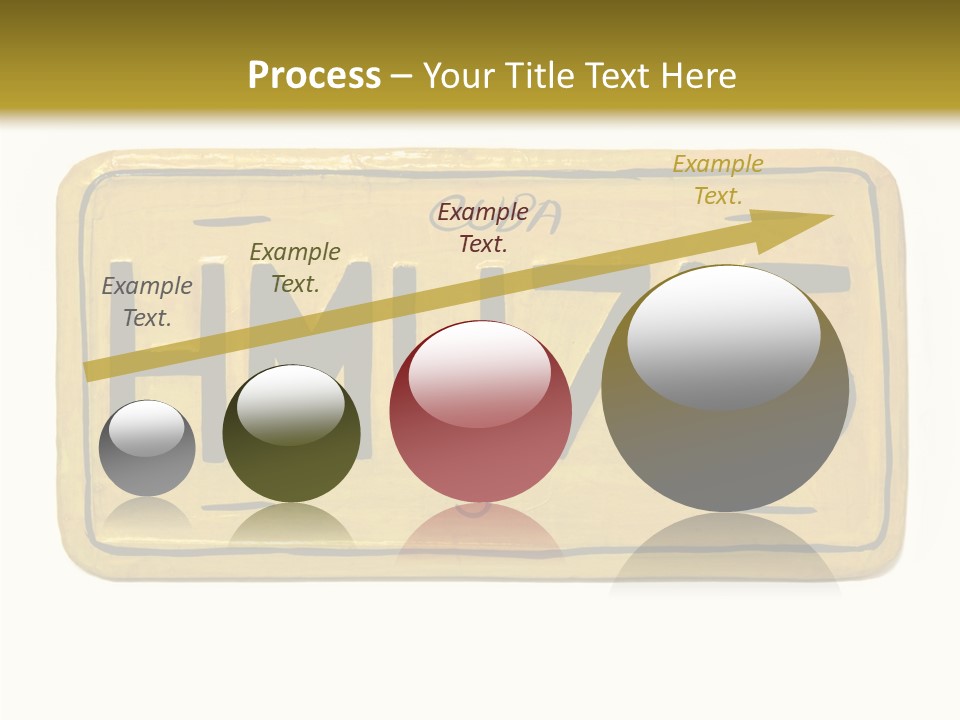 Plates Concept Number PowerPoint Template
