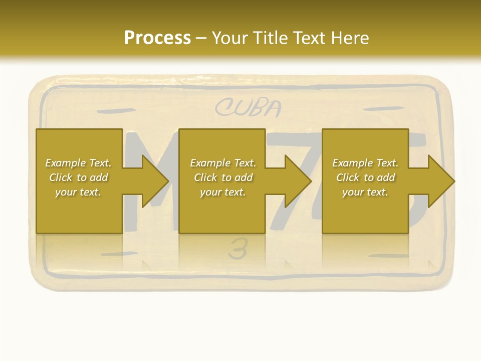 Plates Concept Number PowerPoint Template