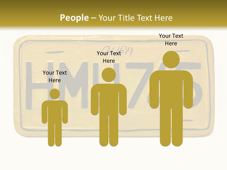 Plates Concept Number PowerPoint Template