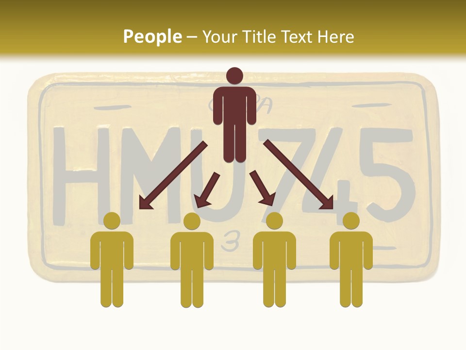 Plates Concept Number PowerPoint Template