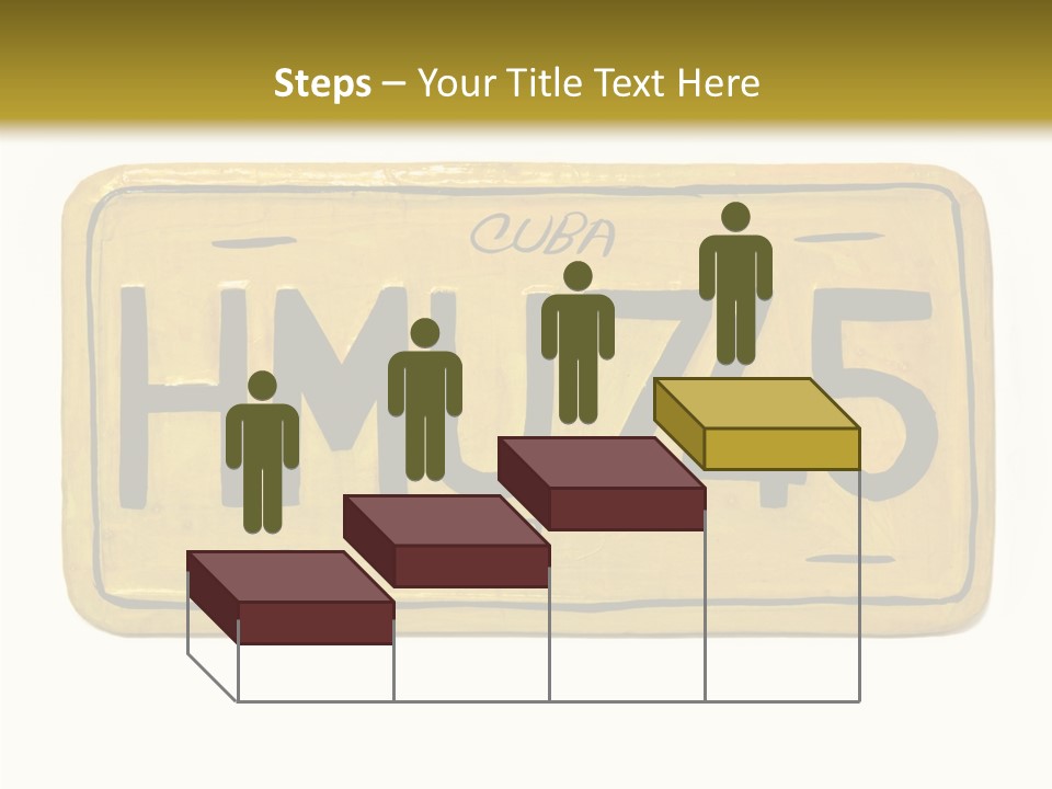 Plates Concept Number PowerPoint Template