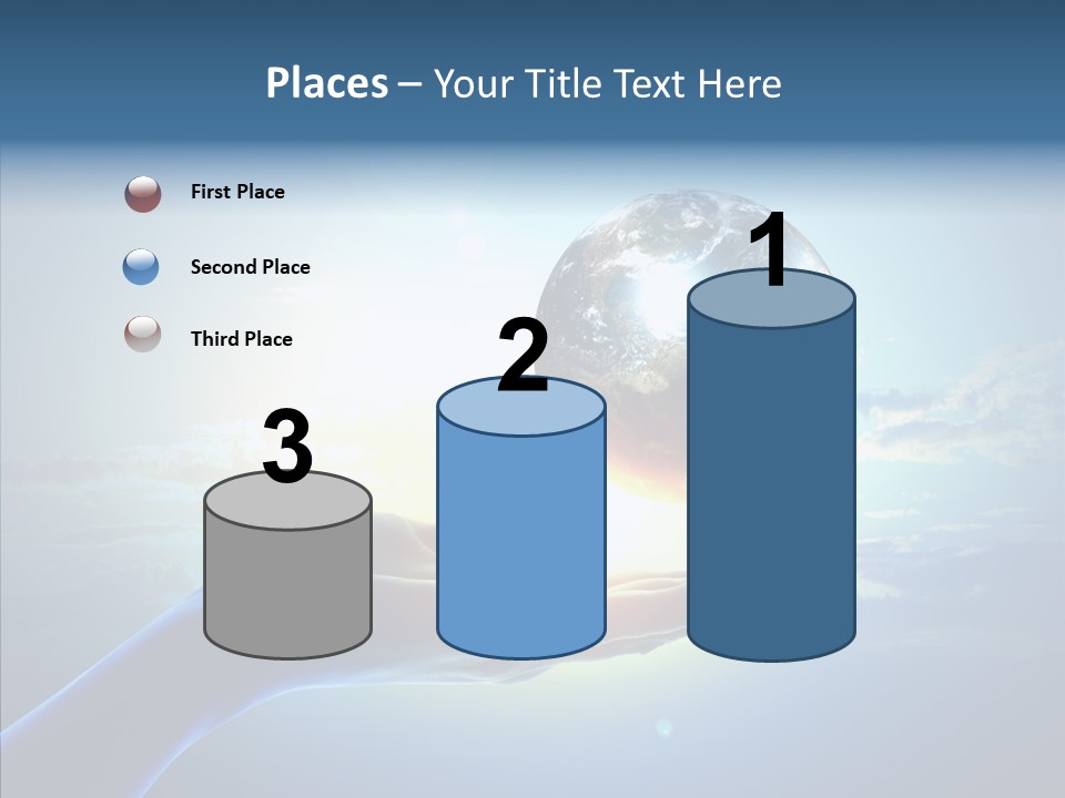 Arm Hold Wealth PowerPoint Template