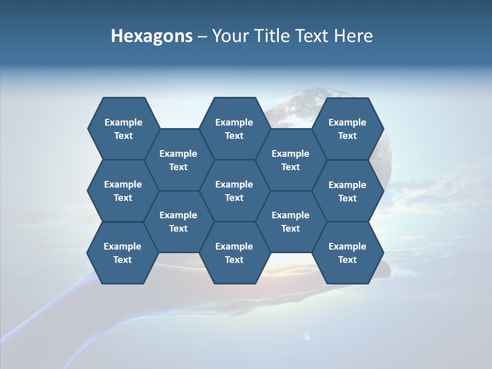 Arm Hold Wealth PowerPoint Template