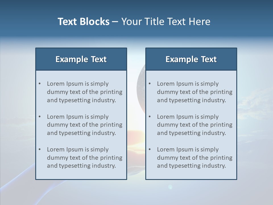 Arm Hold Wealth PowerPoint Template