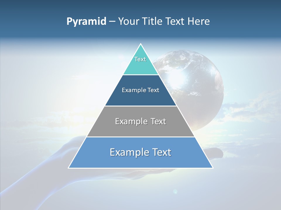 Arm Hold Wealth PowerPoint Template