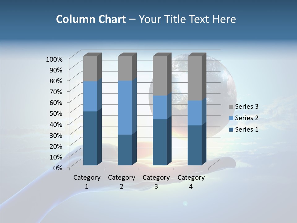 Arm Hold Wealth PowerPoint Template