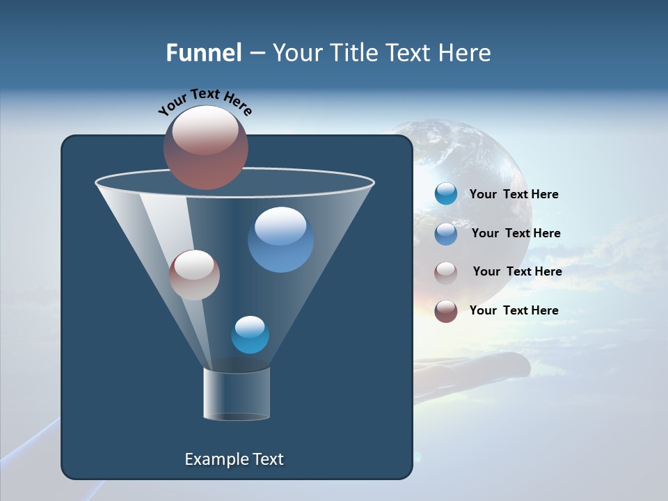 Arm Hold Wealth PowerPoint Template