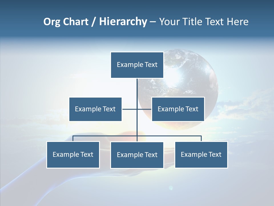 Arm Hold Wealth PowerPoint Template