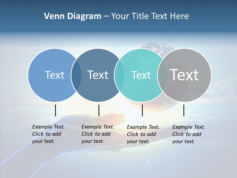 Arm Hold Wealth PowerPoint Template