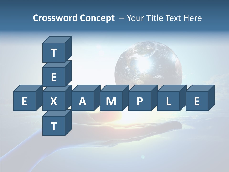 Arm Hold Wealth PowerPoint Template