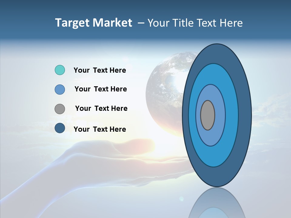 Arm Hold Wealth PowerPoint Template