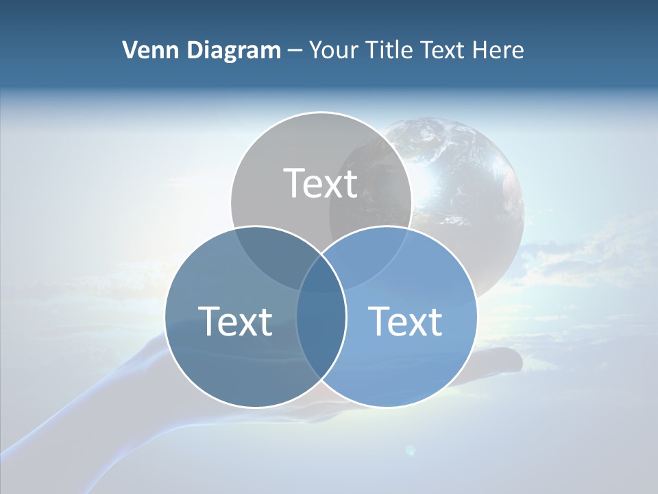 Arm Hold Wealth PowerPoint Template
