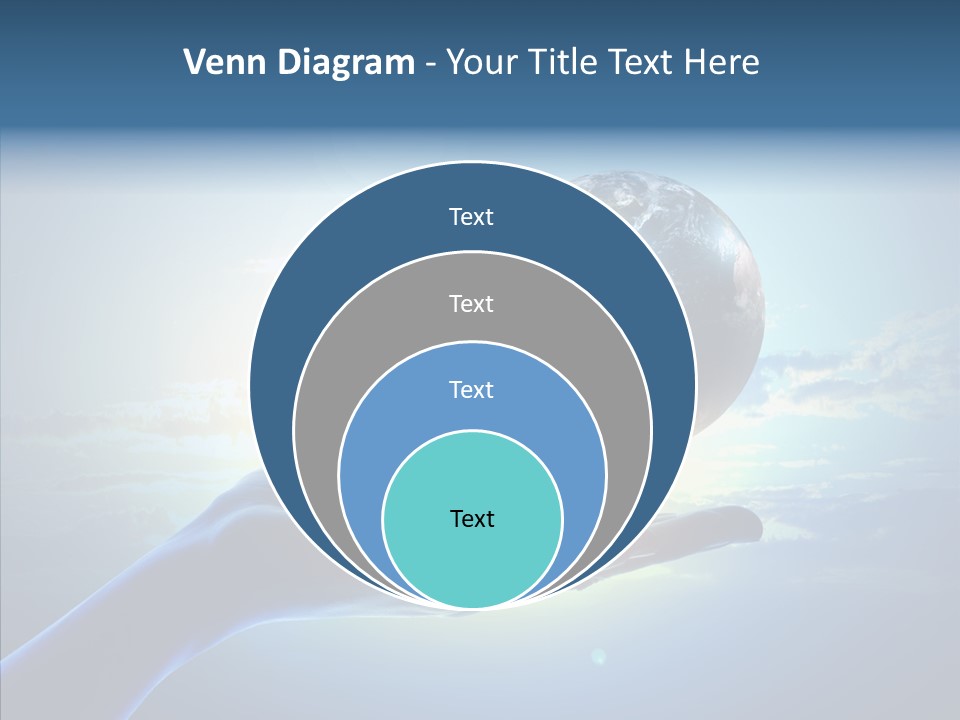 Arm Hold Wealth PowerPoint Template