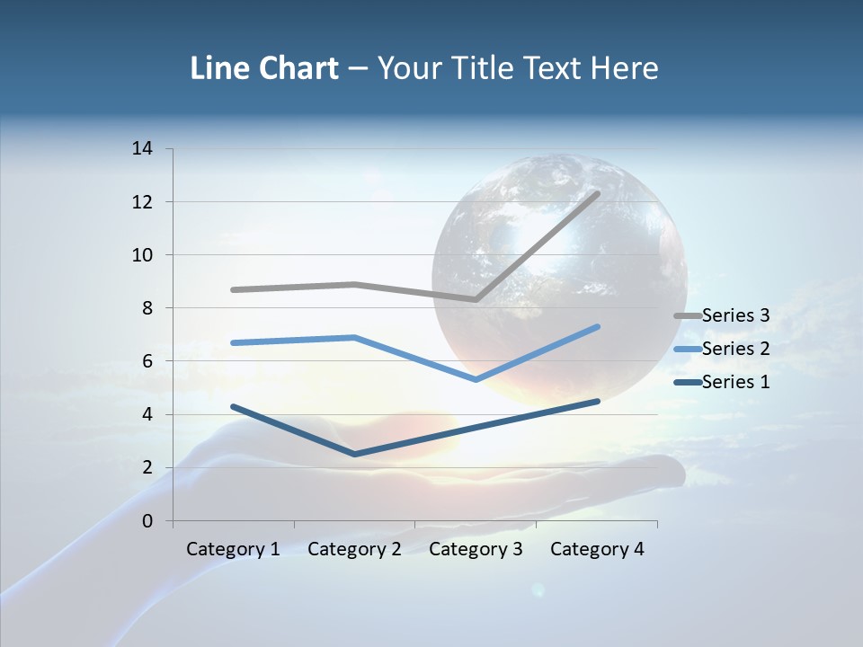 Arm Hold Wealth PowerPoint Template