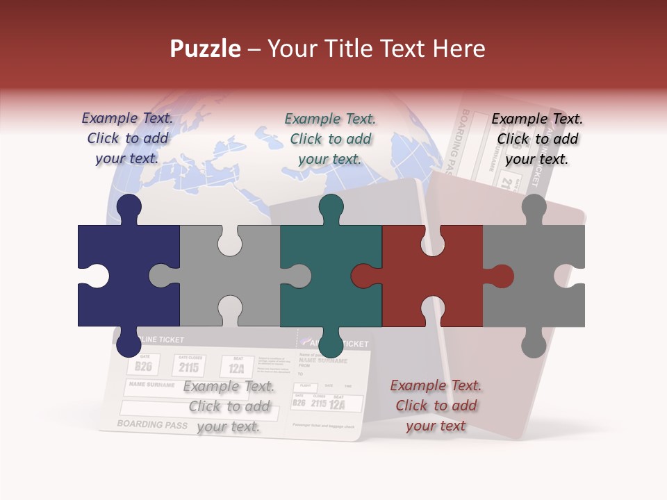 Business Identity Horizontal PowerPoint Template