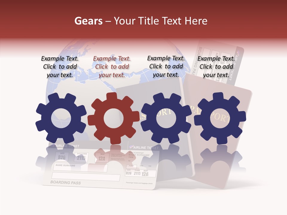 Business Identity Horizontal PowerPoint Template