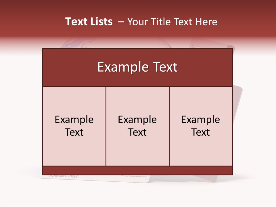 Business Identity Horizontal PowerPoint Template