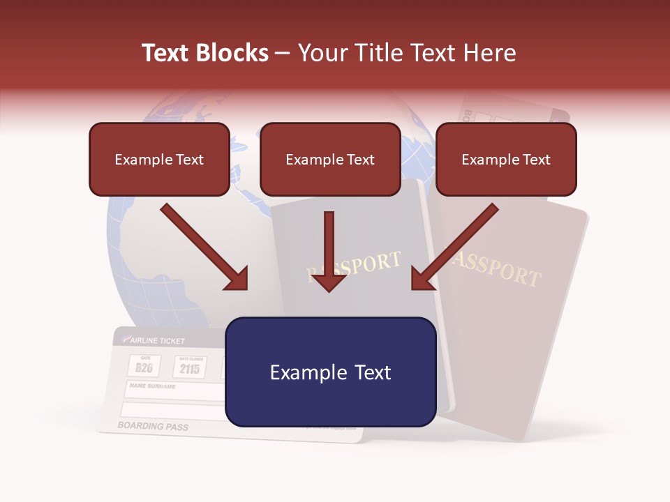 Business Identity Horizontal PowerPoint Template