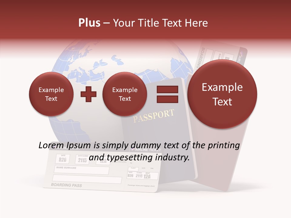 Business Identity Horizontal PowerPoint Template