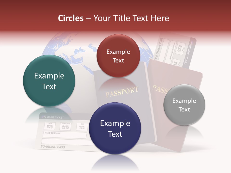 Business Identity Horizontal PowerPoint Template