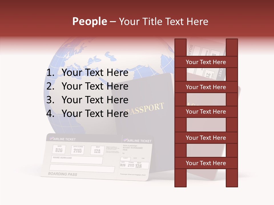 Business Identity Horizontal PowerPoint Template