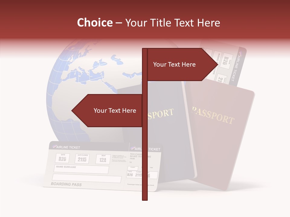 Business Identity Horizontal PowerPoint Template