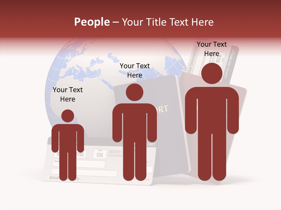 Business Identity Horizontal PowerPoint Template