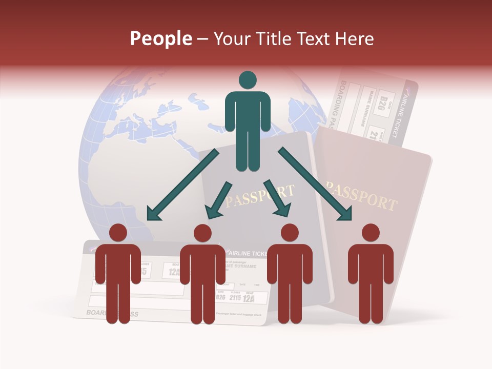 Business Identity Horizontal PowerPoint Template