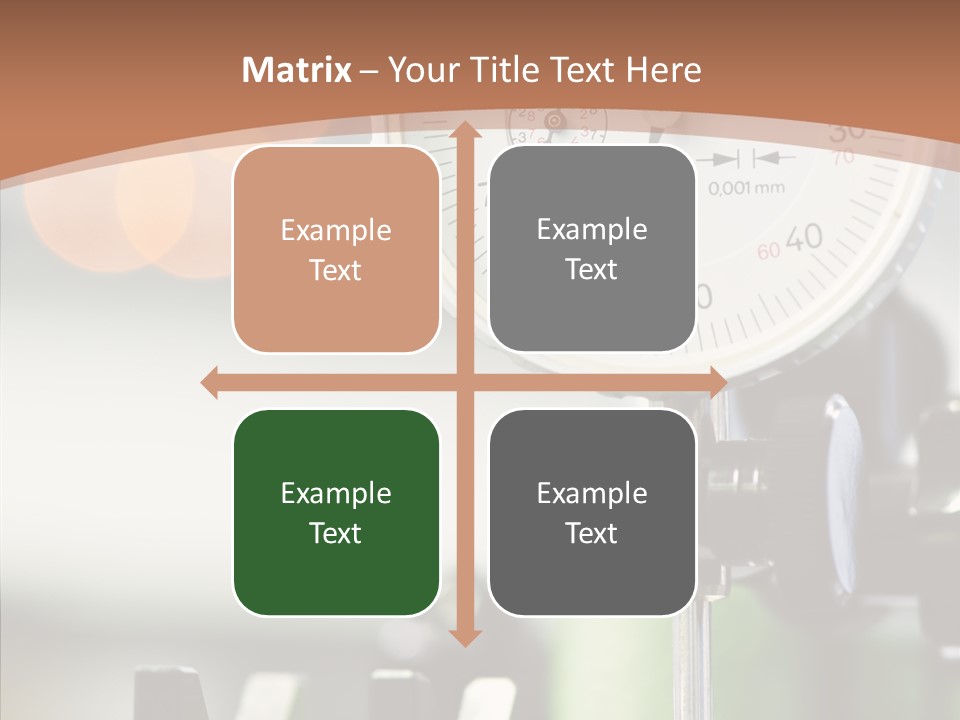 Grinding Factory Machine PowerPoint Template