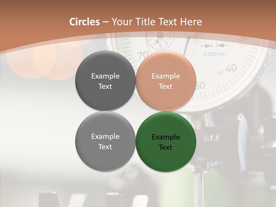 Grinding Factory Machine PowerPoint Template