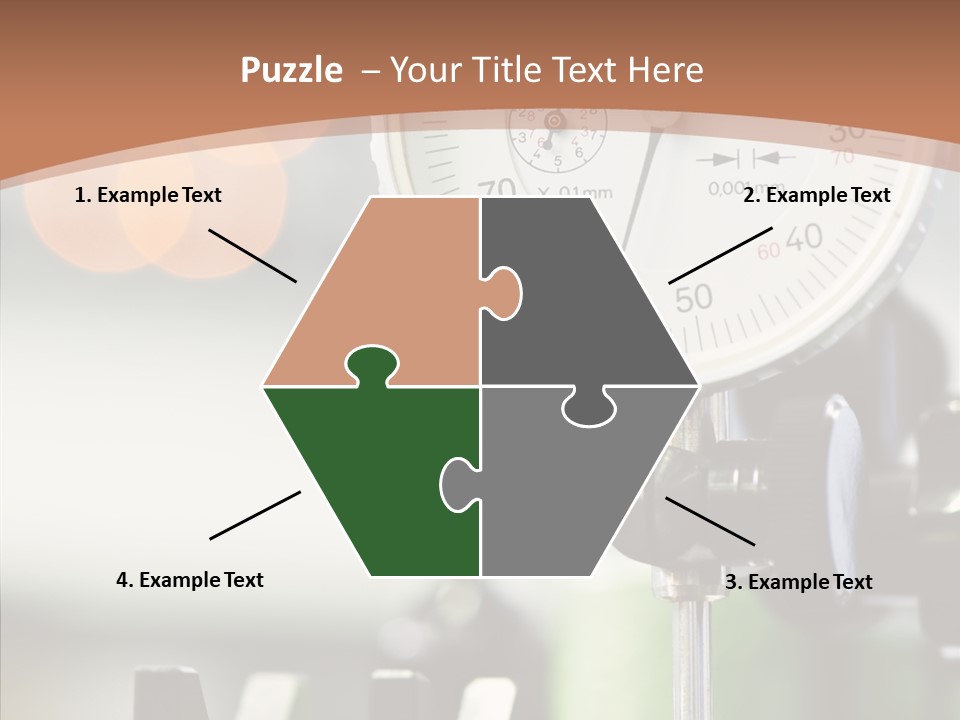 Grinding Factory Machine PowerPoint Template