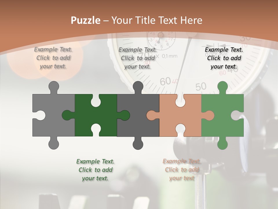 Grinding Factory Machine PowerPoint Template