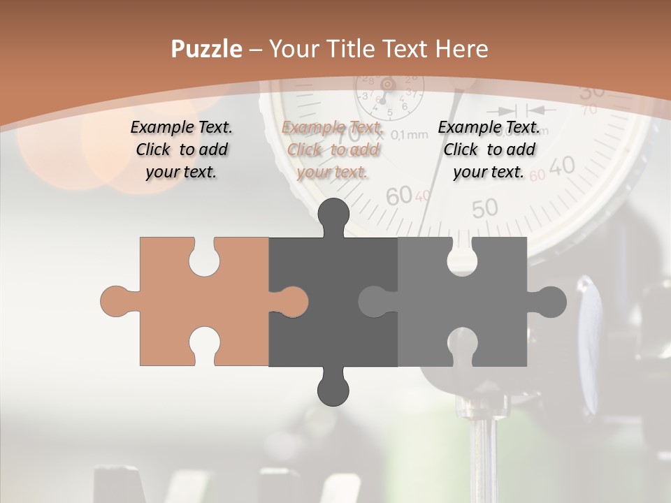 Grinding Factory Machine PowerPoint Template