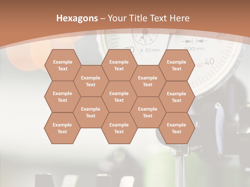 Grinding Factory Machine PowerPoint Template