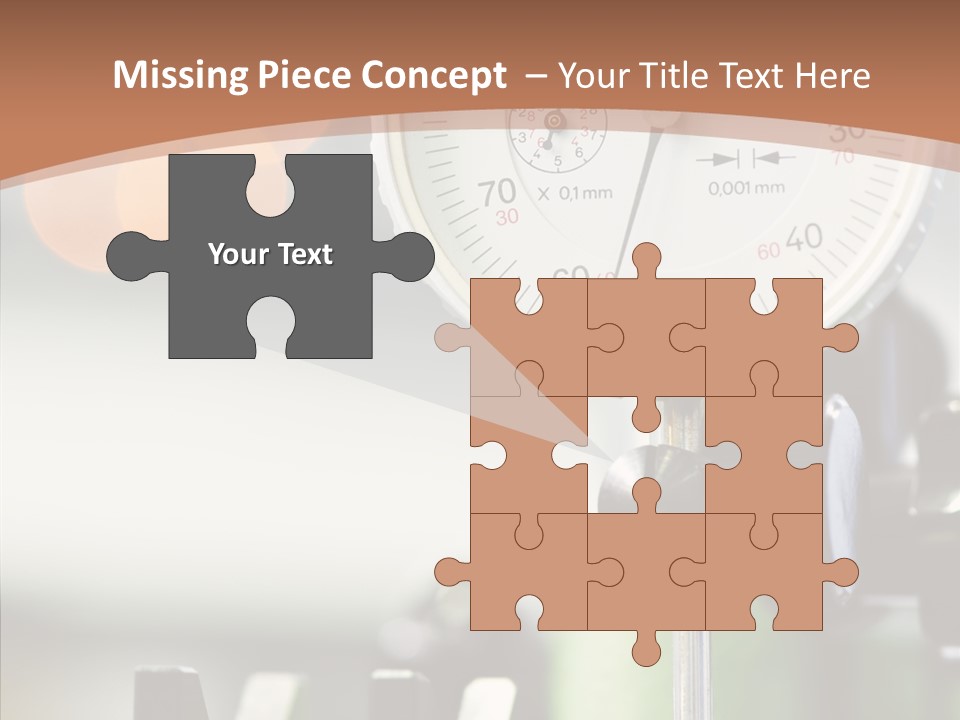 Grinding Factory Machine PowerPoint Template