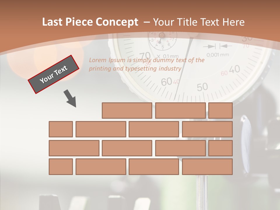 Grinding Factory Machine PowerPoint Template