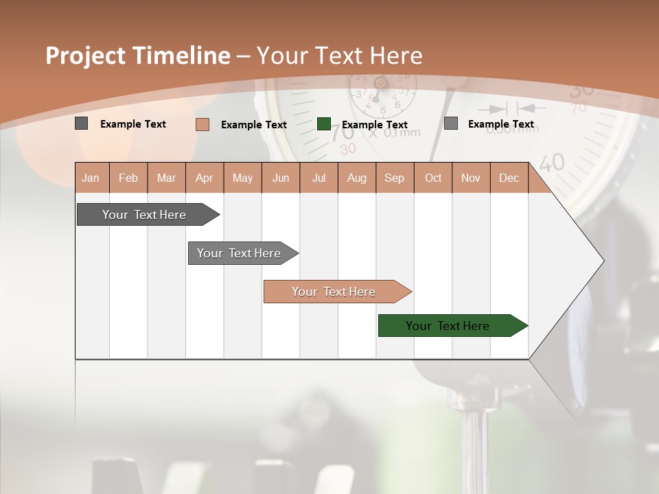 Grinding Factory Machine PowerPoint Template