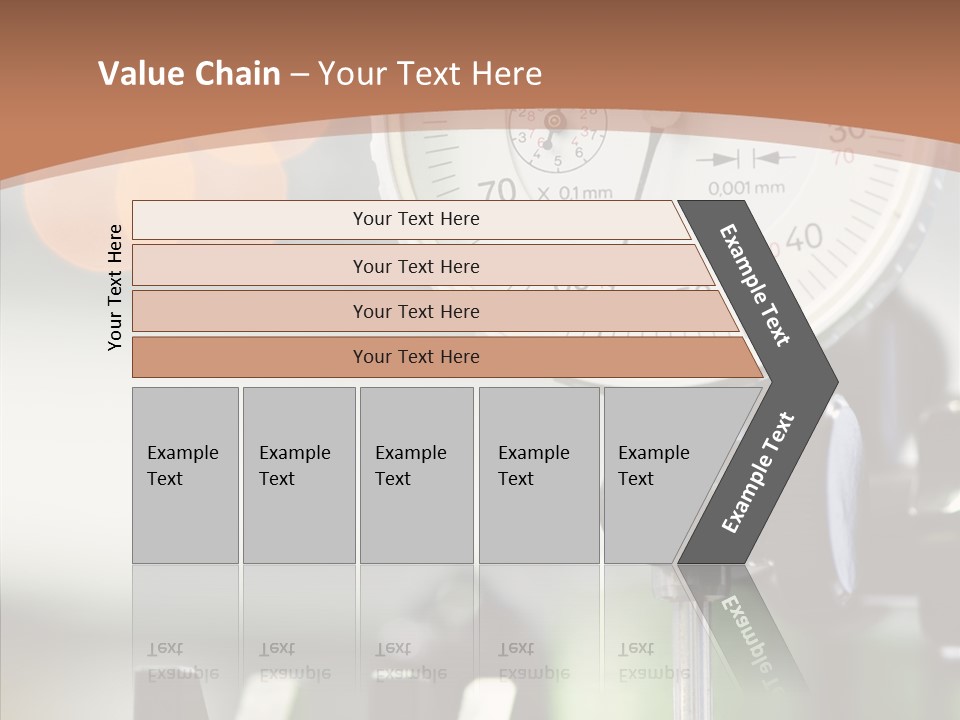 Grinding Factory Machine PowerPoint Template