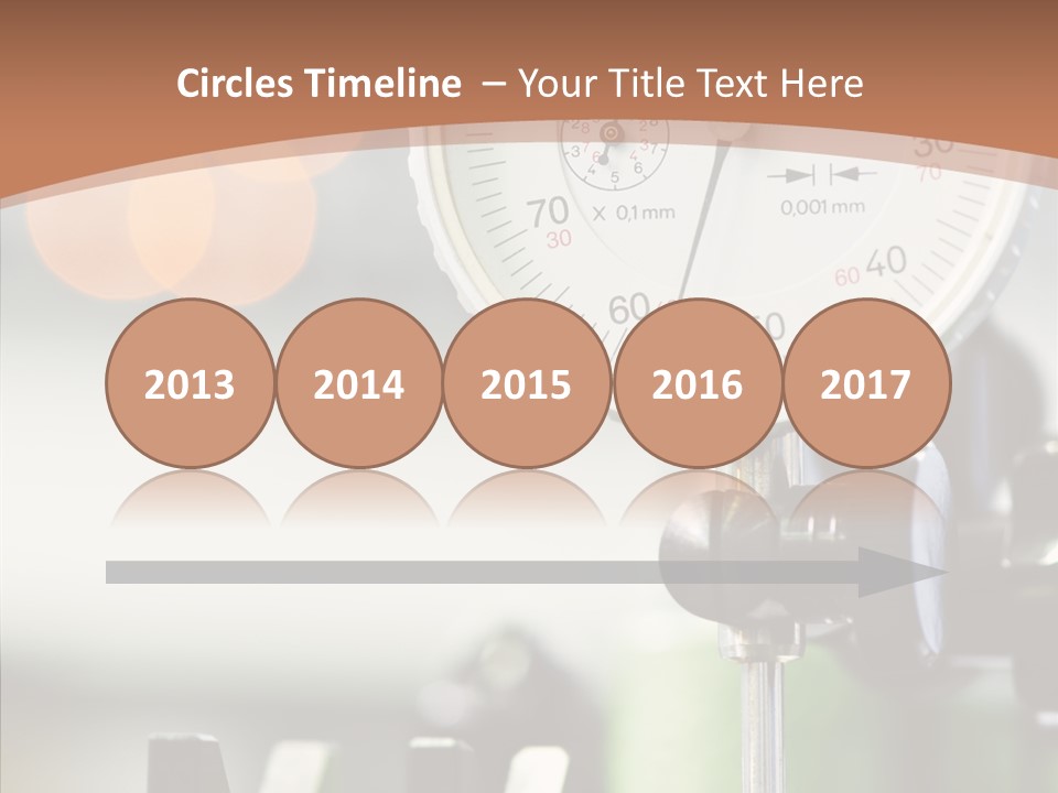 Grinding Factory Machine PowerPoint Template