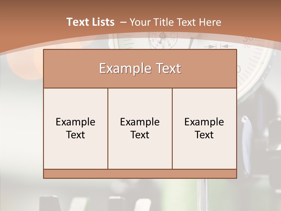Grinding Factory Machine PowerPoint Template