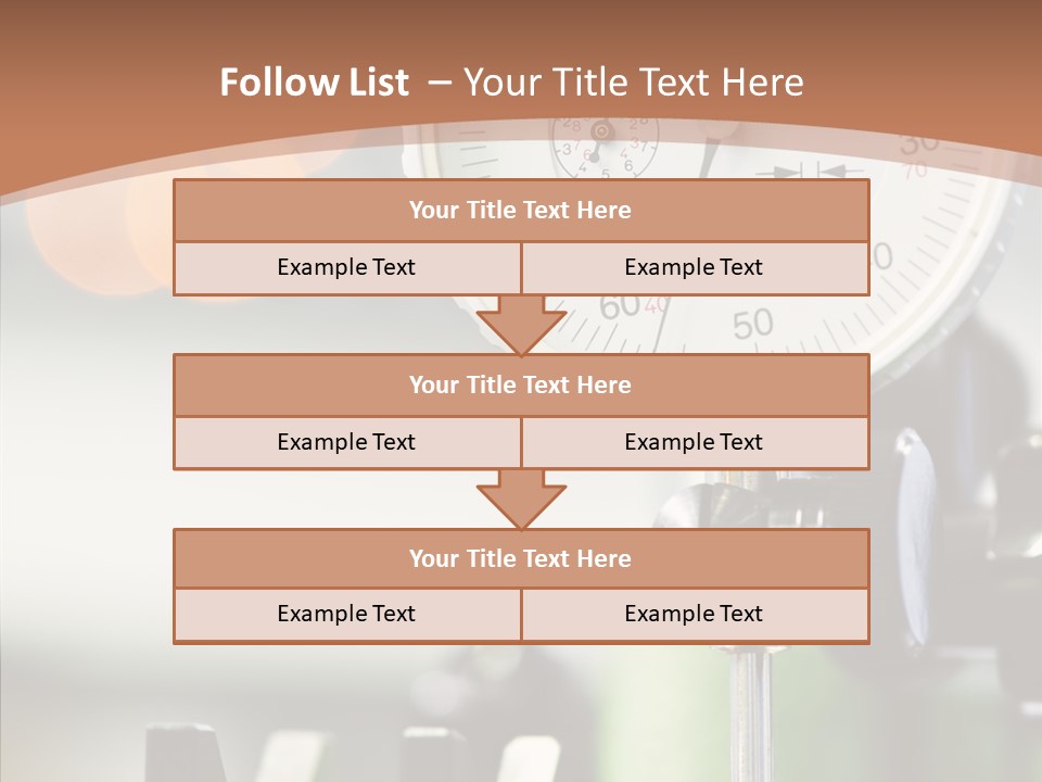 Grinding Factory Machine PowerPoint Template