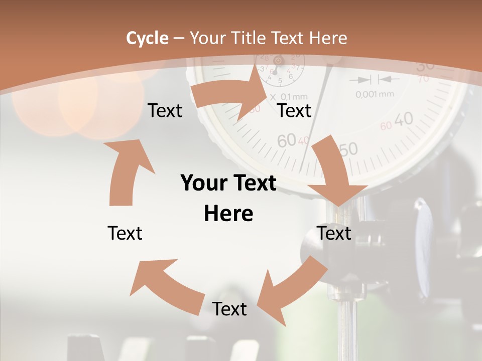 Grinding Factory Machine PowerPoint Template