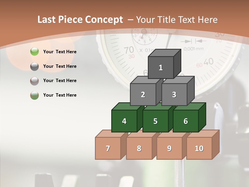 Grinding Factory Machine PowerPoint Template