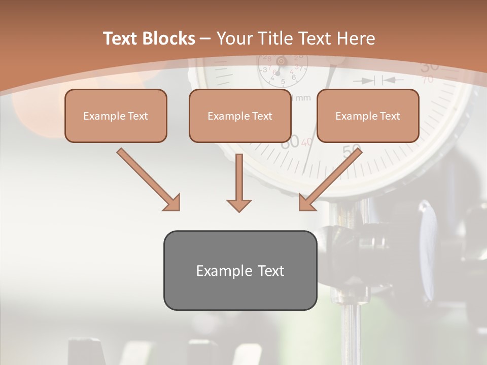 Grinding Factory Machine PowerPoint Template