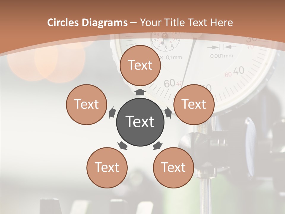 Grinding Factory Machine PowerPoint Template