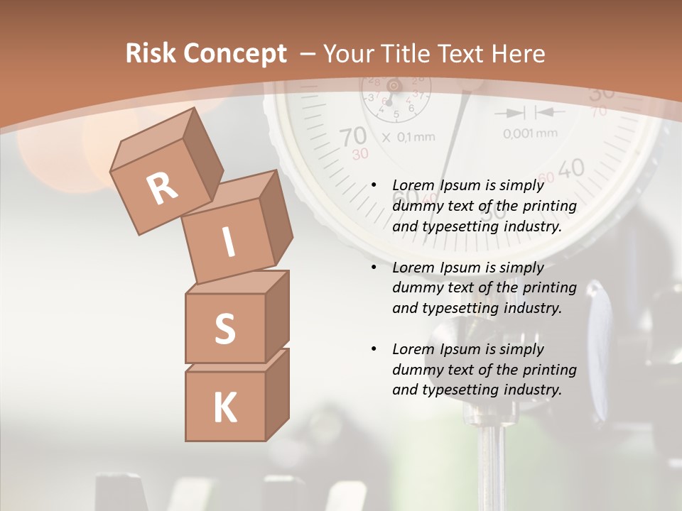 Grinding Factory Machine PowerPoint Template