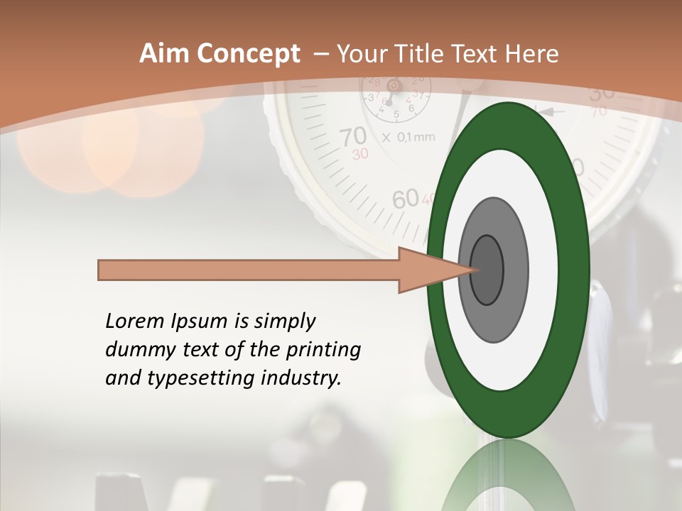 Grinding Factory Machine PowerPoint Template